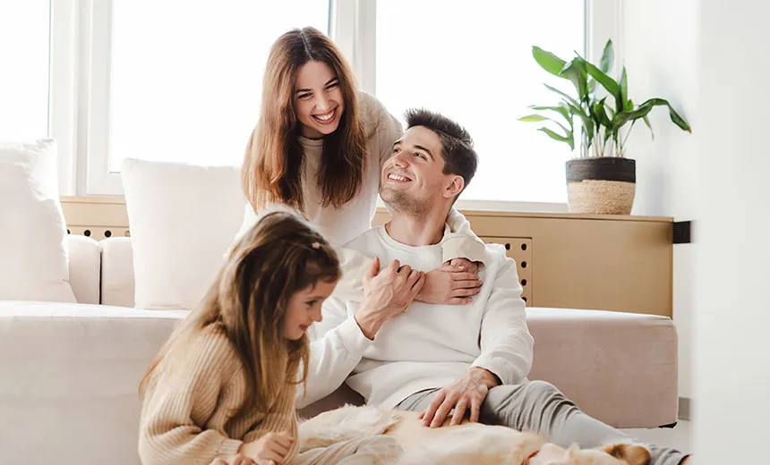 家中の健康な空気