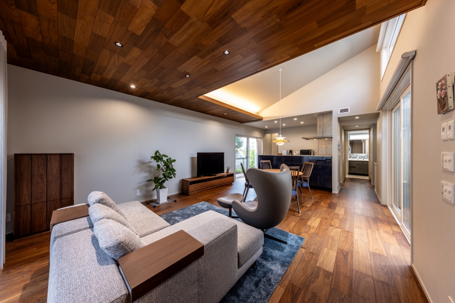 光が満ちる開放的な空間