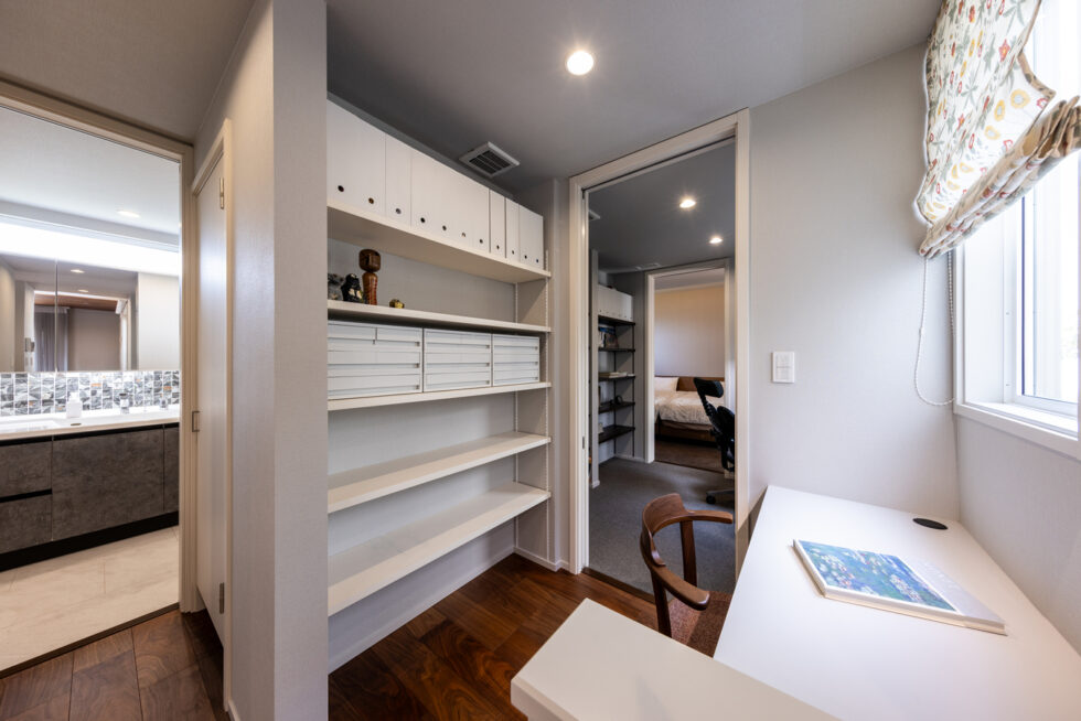 ひと息つける心地よいワークスペース