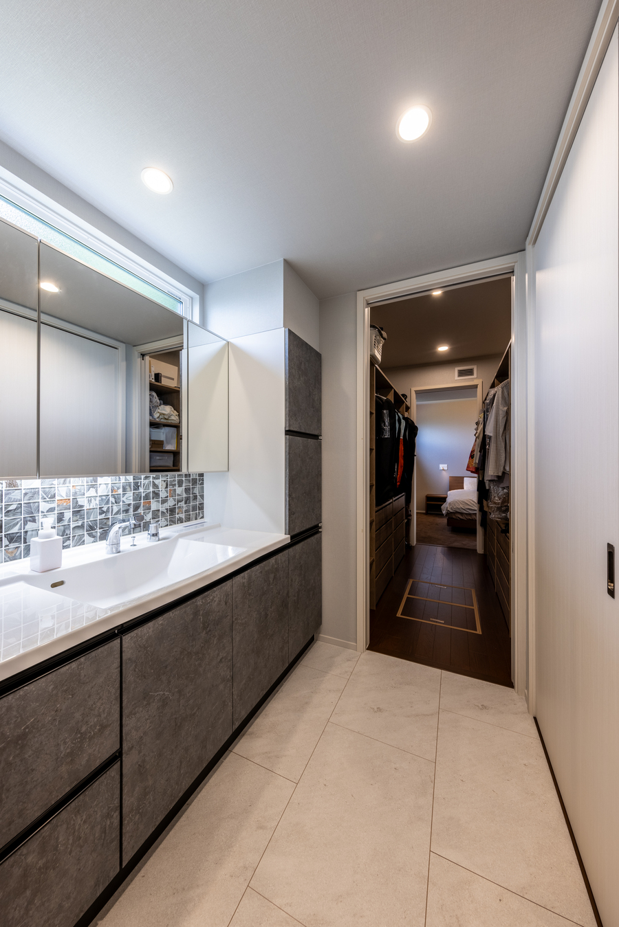 毎日を快適にする回遊性のある動線