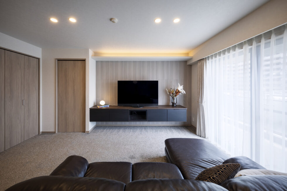 リフォーム後のリビング